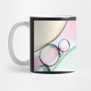 Aqua Fresh Bubble Abstract Mug